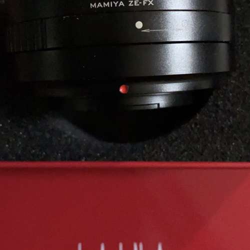 Mamiya ZE-FX (Fujifilm camera) adapter