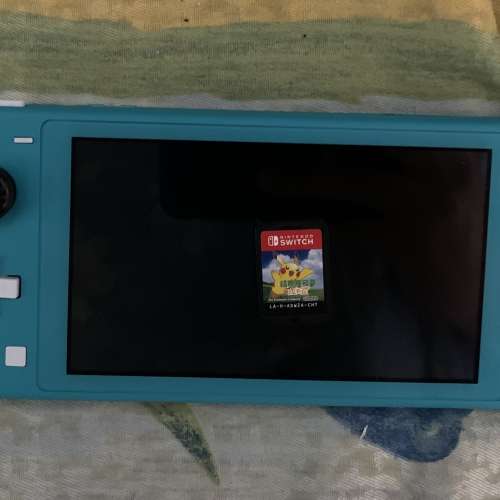 賣switch lite（淨機）藍色連pokemon go（無盒）