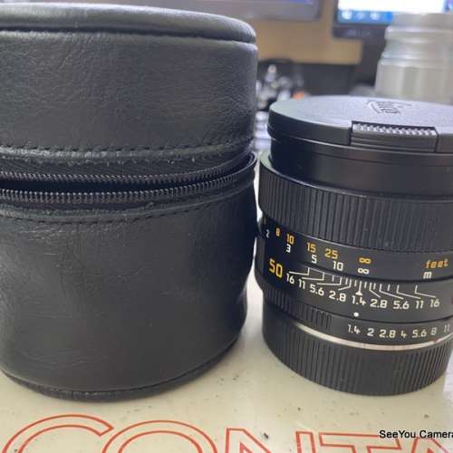 98% New Leica R 50mm f/1.4 E55 Rom Lens **Late** $11800. 3 Days Only