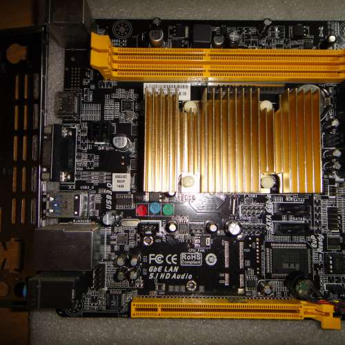 Biostar Mini ITX DDR3 1333 Motherboards A68N-5000 ((包置正版window 10Pro))