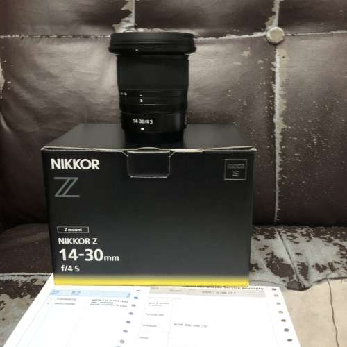超平 新淨靚仔 全套有盒行貨 Nikon Z 14-30 14-30mm F4 S Z5 Z6 Z7 Use