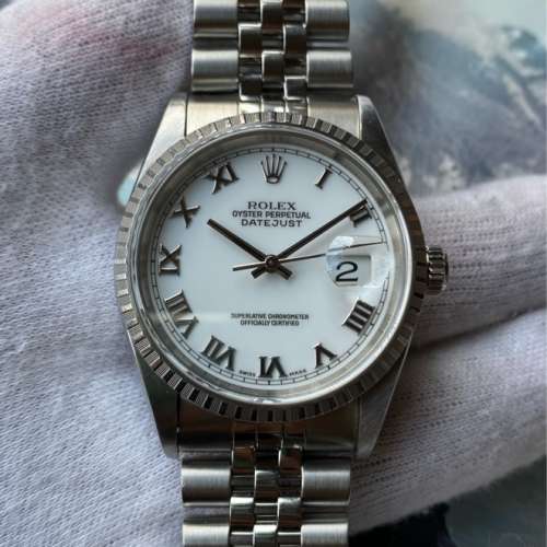Rolex Datejust White Dial 36mm 16220