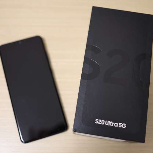 三星 Samsung Galaxy S20 Ultra 256GB 黑色 99% 新 香港行貨