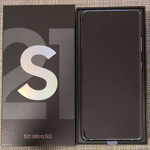 全新 SAMSUNG Galaxy S21 Ultra 5G (12+256) 幻影銀色  預購機可登記換BUDS PRO