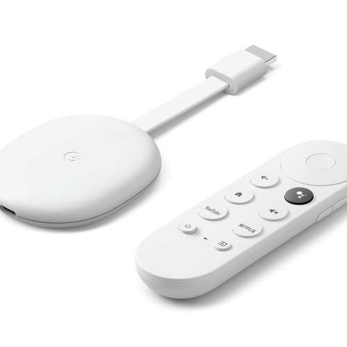 全新未開封 Google Chromecast with Google TV White