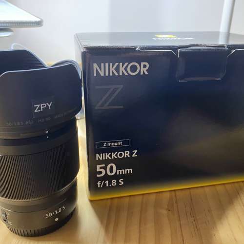 極新行貨Nikon Z 50mm f1.8S