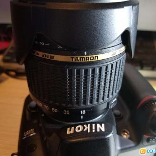 Nikon D80 + Tarmon len天涯鏡 18mm-250mm