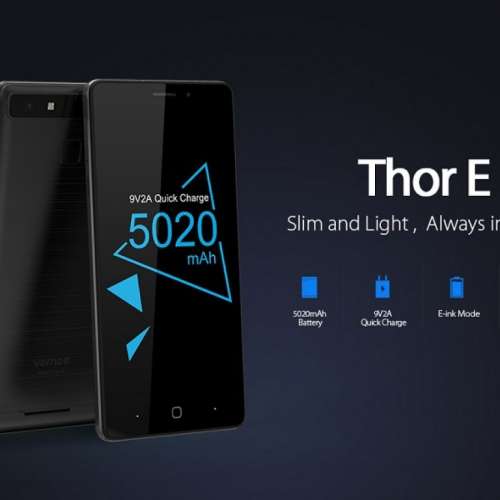 Vernee Thor E, 4G VOS Android 7.0 3 GB RAM + 16 GB ROM