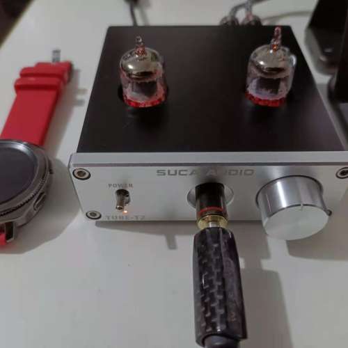 SUCA 6K4 Tube NE5532 Portable Headphone Amplifier