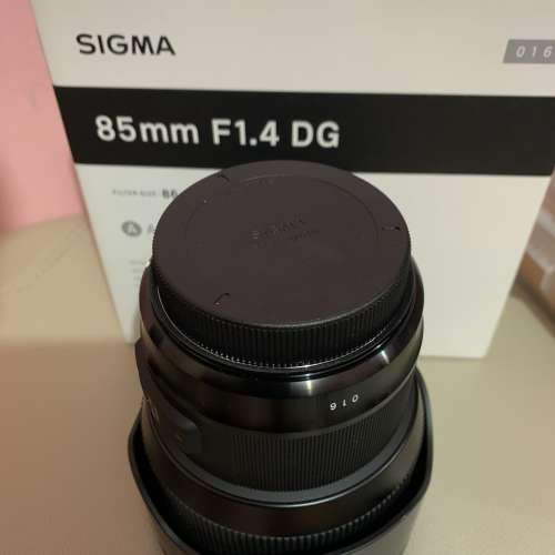近全新行貨Sigma 85mm ART (Canon EF Mount)有保養至2022年8月1號