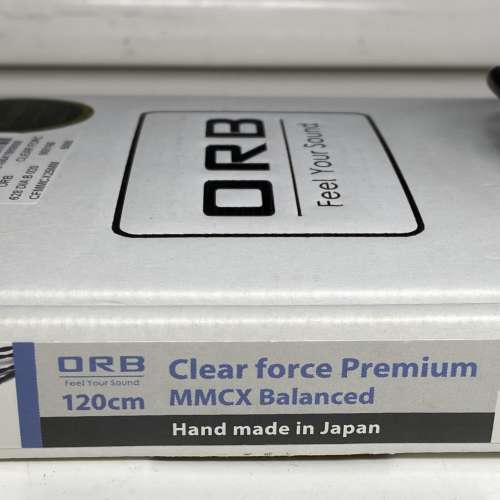 ORB Clear force Premium MMCX 2.5mm