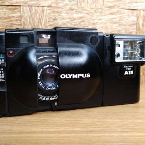 Olympus XA 連原廠閃光燈A11