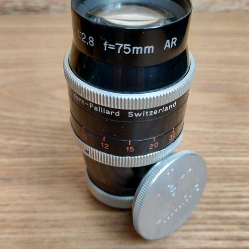 瑞士 Kern-Paillard Yvar 75mm 1:2.8 AR c-mount 電影鏡