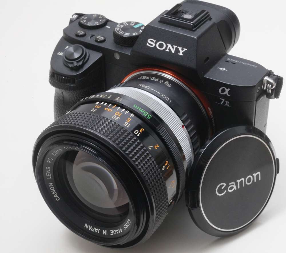 試写有 光学 極上 Canon FD 55mm f1.2 S.S.C Canon Lens FD 55mm f / 1.2