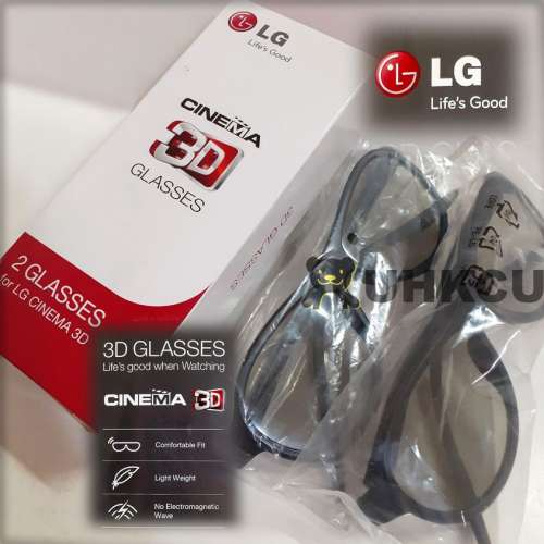 【免費】 LG 3D Glasses 立體眼鏡兩個(或作其它用途)