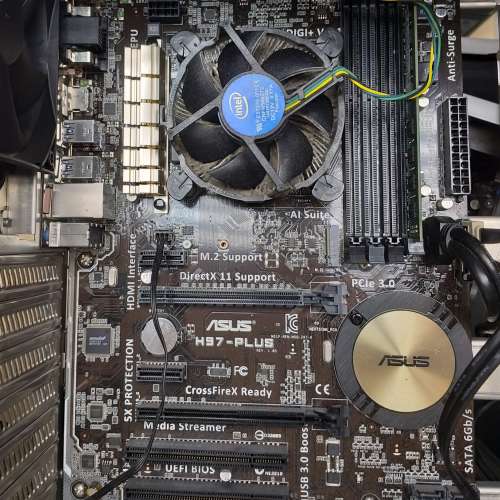 Asus H97-PLUS MB + INTEL I7 4770 CPU