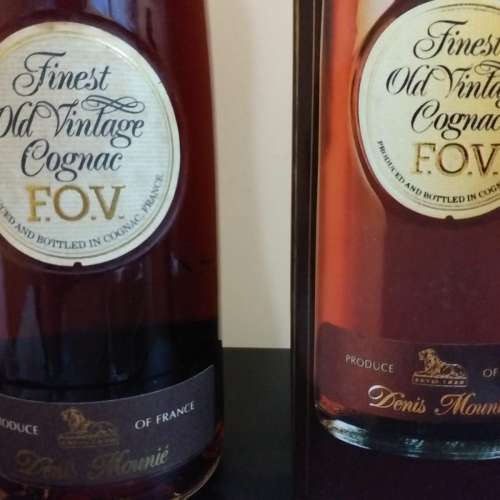 長頸FOV Finest Old Vintage Cognac 法國干邑- 二手或全新酒類, 其它 