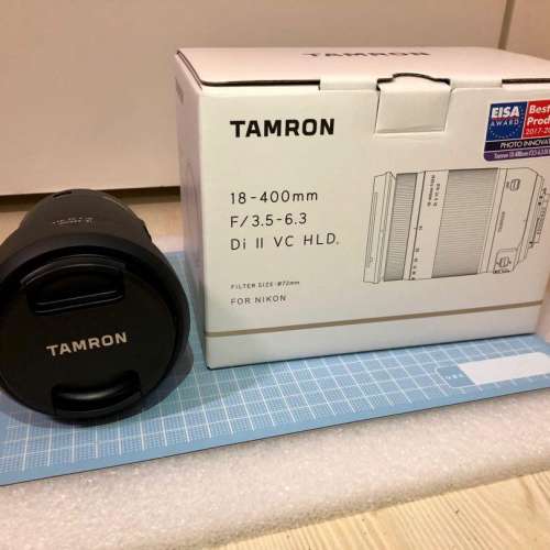 4年行貨保養 Tamron 18-400mm F3.5-6.3 Di II VC HLD (B028) (Nikon) 首創22.2倍變...