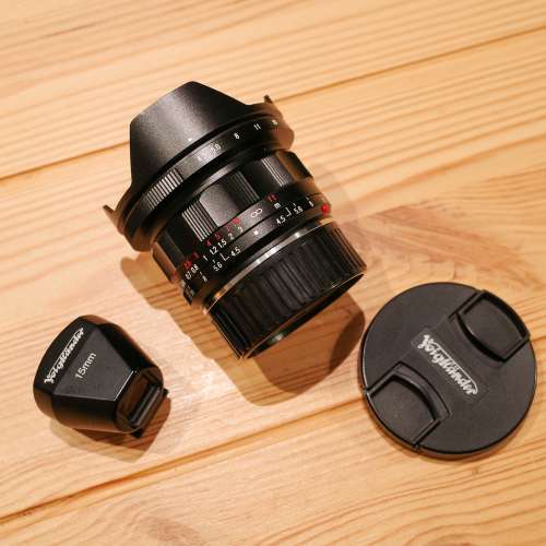Voigtlander VM 15mm f4.5 III with viewfinder (Leica M-mount)