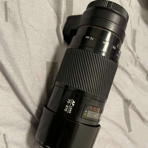 Sony LA-EA4 連 minolta 70-210 F4