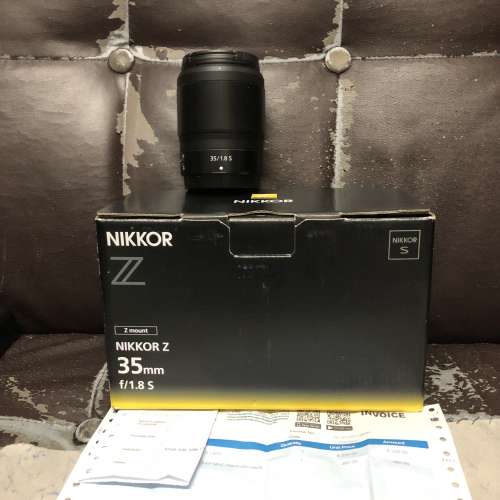 剛剛買 新淨靚仔 全套有盒行貨長保用 Nikon Z  35 35mm F1.8 S
