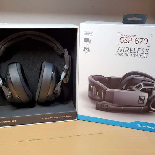 Sennheiser GSP 670 Wireless Gaming 耳機 95%新