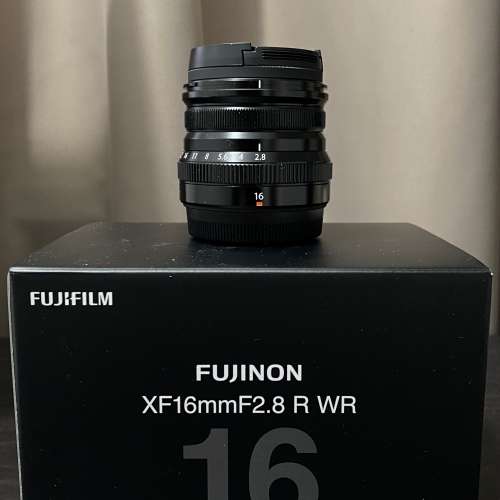 FUJIFILM FUJINON XF 16mm F2.8 R WR