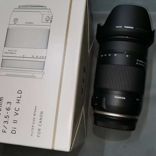 Tamron 18-400/3.5-6.3 Di II VC HLD （B028）For Canon 行貨有保