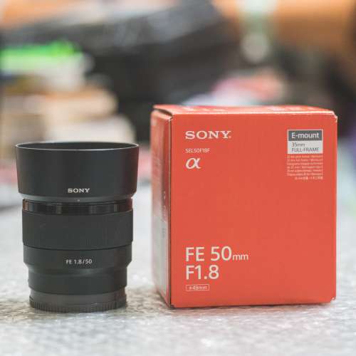 Sony FE 50 1.8 SEL50F18F