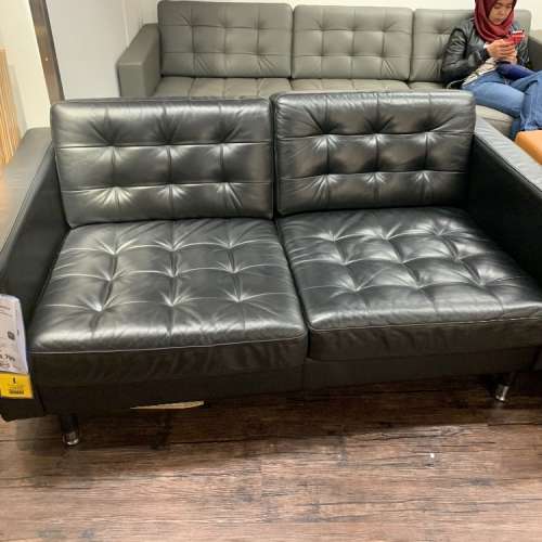 Ikea 真皮sofa