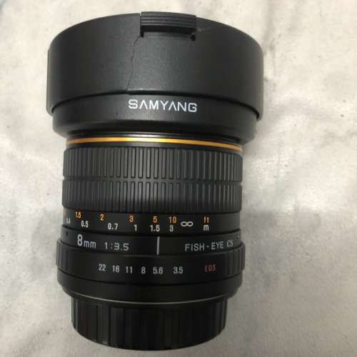 超平 新淨 Samyang 8 8mm F3.5 Fisheye