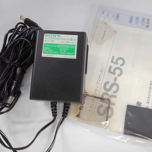 Sony SRS 55 喇叭仔 日本版 全套連盒 全正常 長沙灣交收