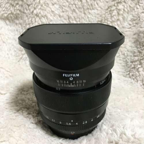 Fujifilm FX23mm F1.4連原裝方型hood