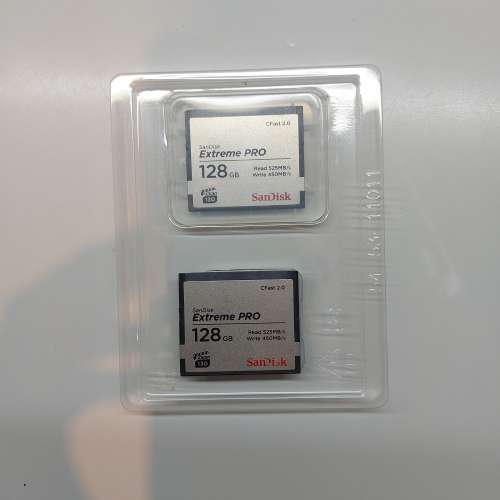 Sandisk Extreme Pro CFast 2.0 128GB x2