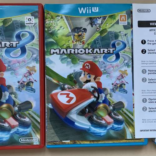 Wii U 原裝美版遊戲 - Mario Kart 8