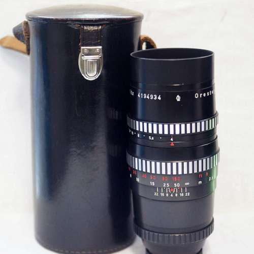 早期班馬版 Meyer Orestegor 1Q 200mm f4, 16片光圈葉(接近90%New)