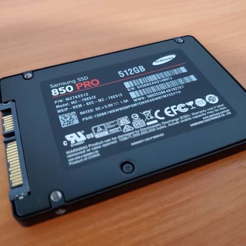 SAMSUNG 850 PRO 512GB