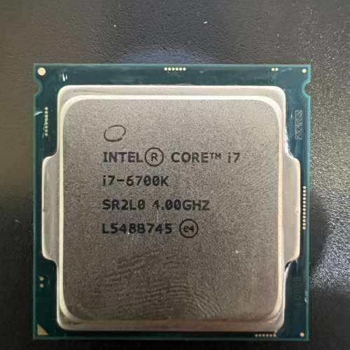 二手Intel i7-6700K SR2L0 4.00GHZ L548B745 8MB Cache