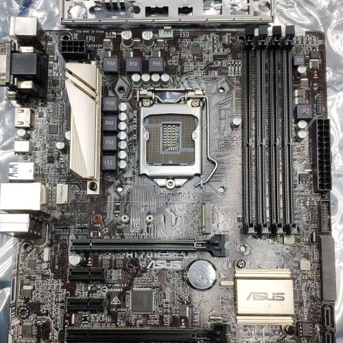 ASUS H170M-PLUS (mATX底板, 適用intel 6、7代CPU)