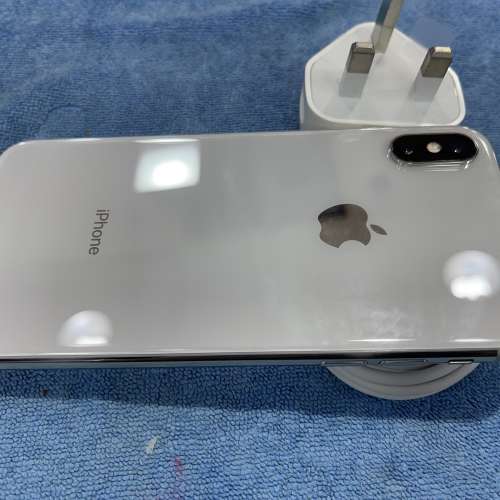 99%New iPhone X 256GB 白色 香港行貨 有配件 電池效能100% 首選超值！