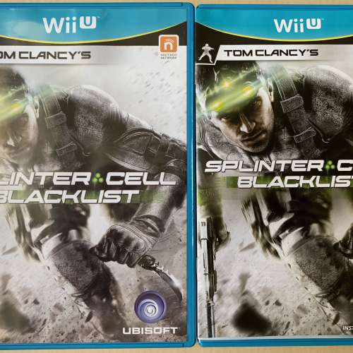 原裝美版Wii U遊戲 - Tom Clancy's Splinter Cell: Blacklist