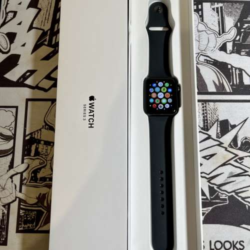 Apple Watch Series 3 42mm gps 行貨，全套有盒，有保養 *議價勿擾*