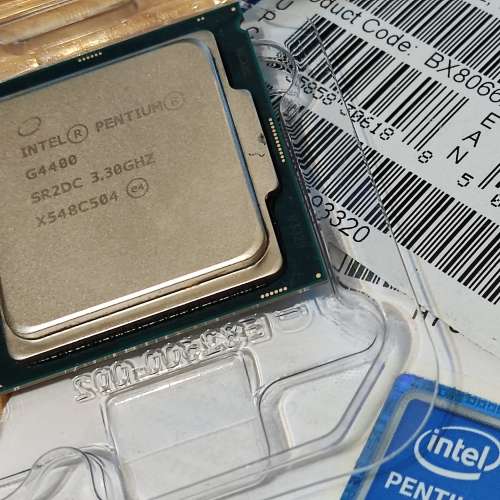 Intel® Pentium® Processor G4400  3M Cache, 3.30 GHz, LGA1151