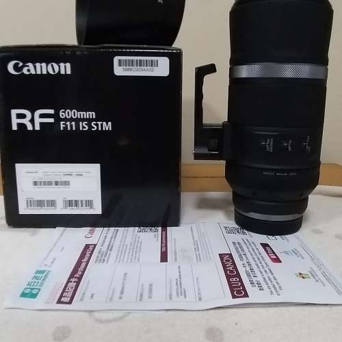 canon RF600MM  F11鏡頭4700元