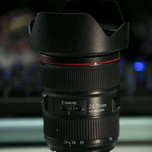 Canon EF 24-70mm f/2.8L II USM 連 B+W XS-Pro UV MRC Nano (010M) 82mm