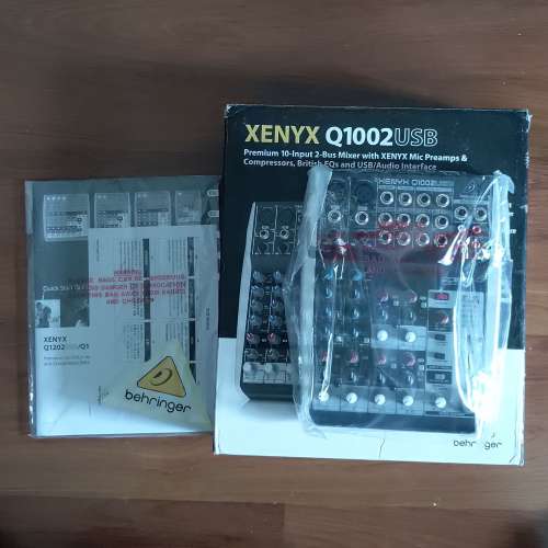 [FS] Behringer XENYX mixer Q1002USB