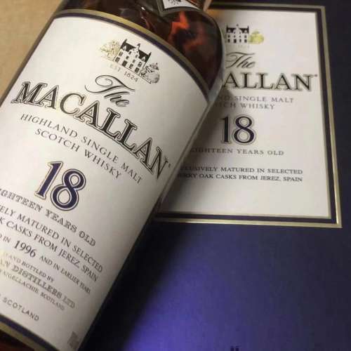 【回收麥卡倫新舊裝威士忌】 麥卡倫18年，25年，30年