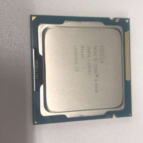 Intel Core i5-3470  Processor 3.2 GHz 4 Core LGA 1155 Cache: 6 MB