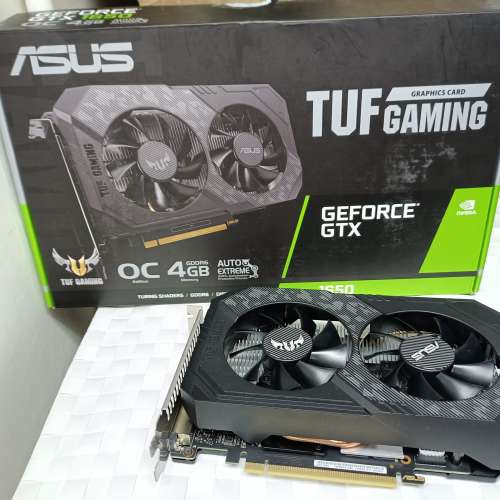 ASUS TUF Gaming GeForce GTX 1650 OC版 4GB GDDR6 (TUF-GTX1650-O4GD6-GAMING)