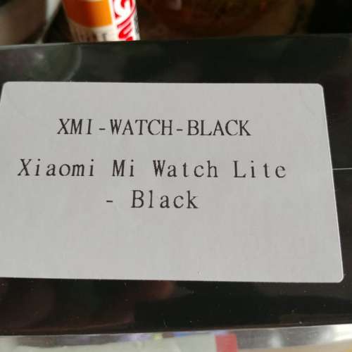小米手錶 超值版 Mi Watch Lite (黑色) 100% 全新